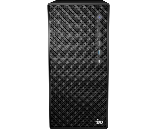  ПК iRU Tactio 520B6SB (2116631) AMD Ryzen 5 8600G, DDR5 16ГБ, 512ГБ(SSD), AMD Radeon Graphics, FreeDOS, черный 