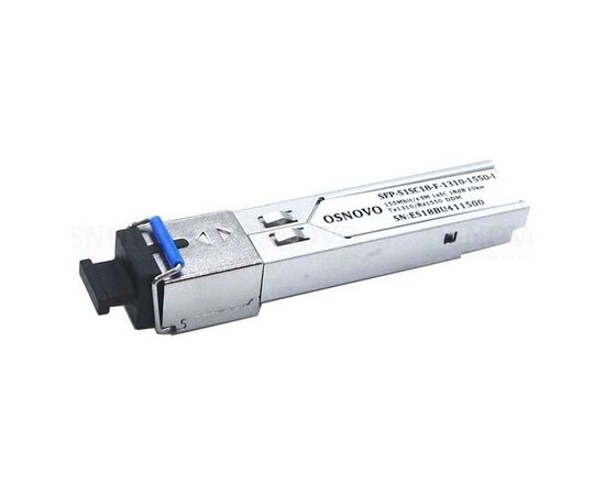  Модуль Osnovo SFP-S1SC18-F-1310-1550-I 
