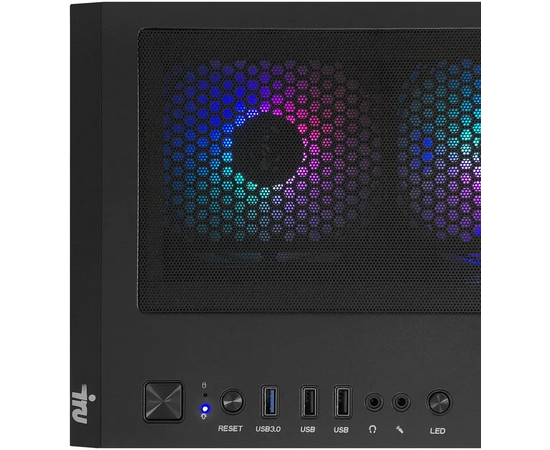  ПК iRU Tactio 520B6GP (2130961) AMD Ryzen 5 7600, DDR5 32ГБ, 1ТБ(SSD), nVidia GeForce RTX 5060TI - 8 ГБ, FreeDOS, черный 