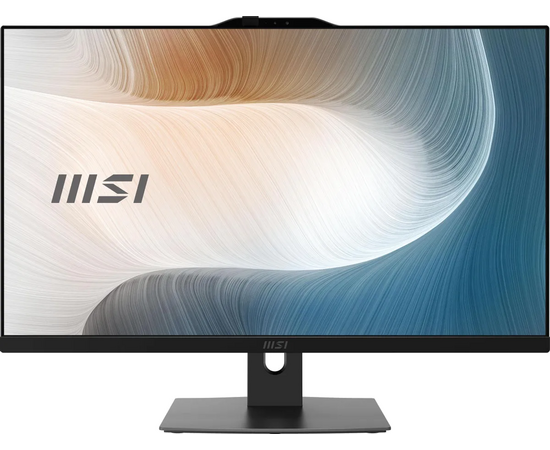  Моноблок MSI Modern AM272P 1M-687XRU (9S6-AF8231-1023) 27" Full HD Core 7 150U (1.8) 32Gb SSD1Tb Graphics noOS GbitEth 120W клавиатура мышь черный 