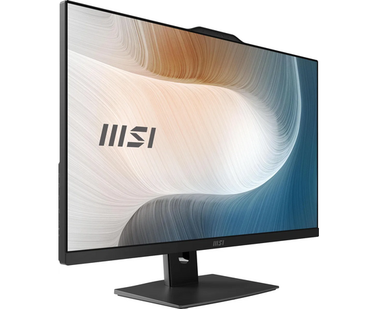  Моноблок MSI Modern AM272P 1M-687XRU (9S6-AF8231-1023) 27" Full HD Core 7 150U (1.8) 32Gb SSD1Tb Graphics noOS GbitEth 120W клавиатура мышь черный 