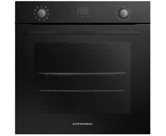  Духовой шкаф KUPPERSBERG HO 632 B High-Tech, объем 72л, 10 режимов, макс. темперутара 275 градусов, поворотное/сенсорное управление 