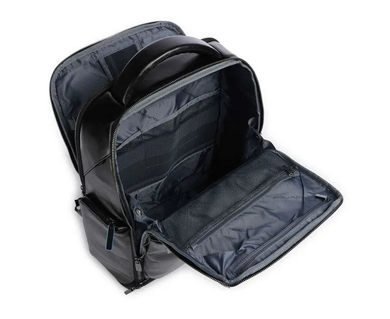  Рюкзак Piquadro Blue Square CA6592B2BM/N черный натуральная кожа 
