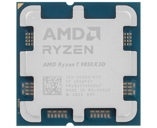  Процессор AMD Ryzen 7 9850X3D (100-000001973) APU AM5 (Granite Ridge AM5,8C/16T, 4.7/5.6GHz, 96MB, 120W, Radeon Graphics) OEM 