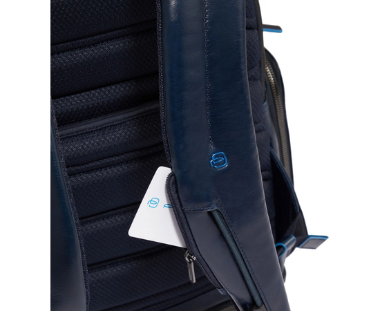  Рюкзак Piquadro Blue Square CA6592B2BM/BLU2 темно-синий натуральная кожа 