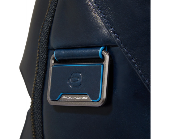  Рюкзак Piquadro Blue Square CA6592B2BM/BLU2 темно-синий натуральная кожа 