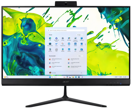  Моноблок Acer Aspire C27B-GARL (DQ.BT2CD.003) 27" Full HD, Intel Core Ultra 7 255U, 16ГБ DDR5, 1ТБ SSD, Eshell черный 