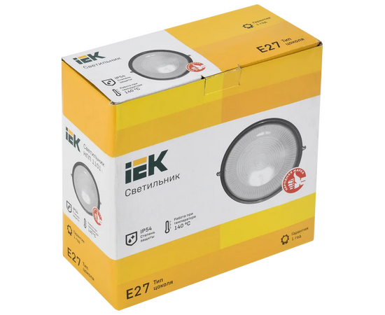  Светильник IEK НПП1101 LNPP0-1101-1-100-K02 100Вт черный 