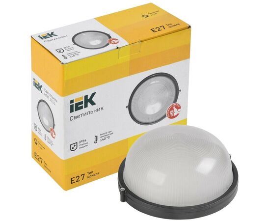  Светильник IEK НПП1101 LNPP0-1101-1-100-K02 100Вт черный 