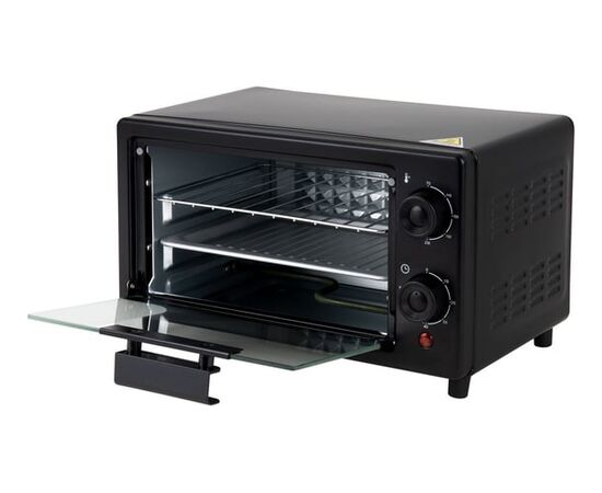  Мини-печь SONNEN EO-1001 (458308) 800Вт, 10л, таймер, нагрев до 230 °C, черная 