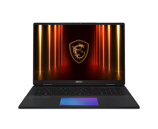  Ноутбук MSI Titan 18 HX AI A2XWJG-206RU (9S7-182421-206) Intel Core Ultra9 275HX/64Gb/SSD2Tb/RTX 5090 24Gb/18"/IPS/UHD+/120Hz/MiniLED/Win11/Core Black 
