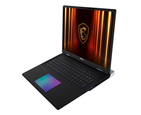  Ноутбук MSI Titan 18 HX AI A2XWJG-206RU (9S7-182421-206) Intel Core Ultra9 275HX/64Gb/SSD2Tb/RTX 5090 24Gb/18"/IPS/UHD+/120Hz/MiniLED/Win11/Core Black 